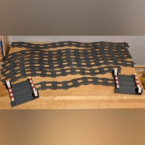 Dark Gray Lego Duplo Train Tracks